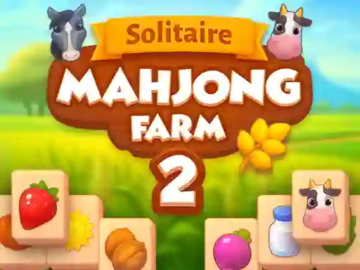 لعبة Solitaire Mahjong Farm 2 على الانترنت