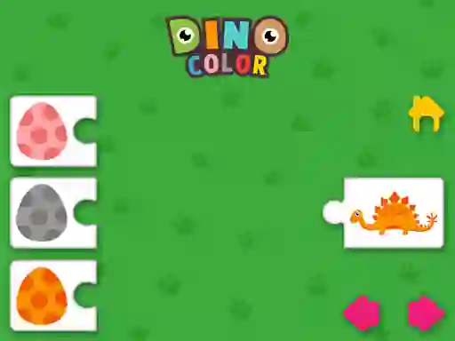 لعبة Dino Color على الانترنت
