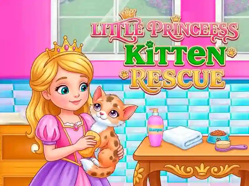 لعبة Little Princess Kitten Rescue على الانترنت