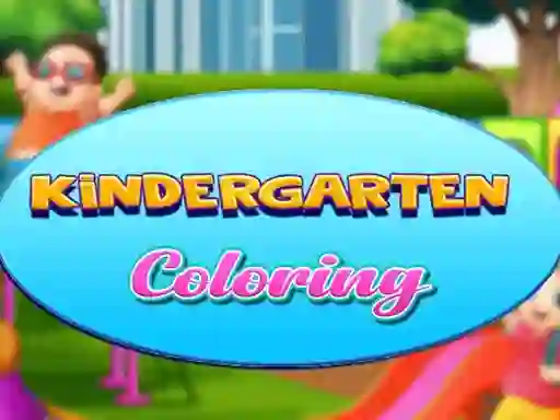 لعبة Kindergarten Coloring على الانترنت