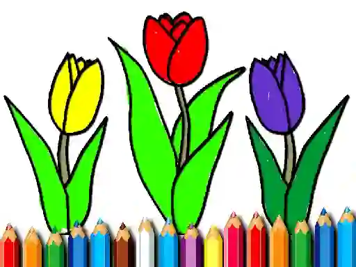 لعبة Back To School: Spring Time Coloring Book على الانترنت