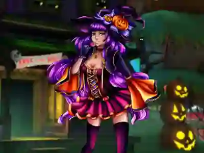 لعبة Halloween Party على الانترنت