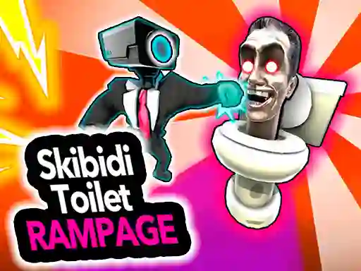 لعبة Skibidi Toilet Rampage على الانترنت