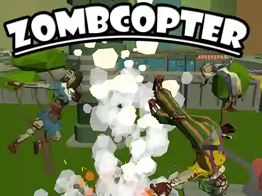 لعبة Zombcopter على الانترنت