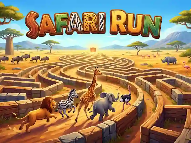لعبة Safari Run على الانترنت