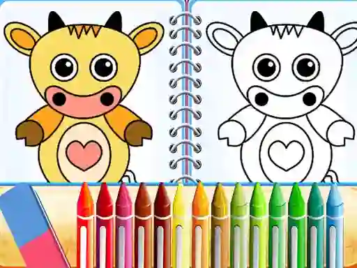 لعبة Lovely Pets Coloring Pages على الانترنت