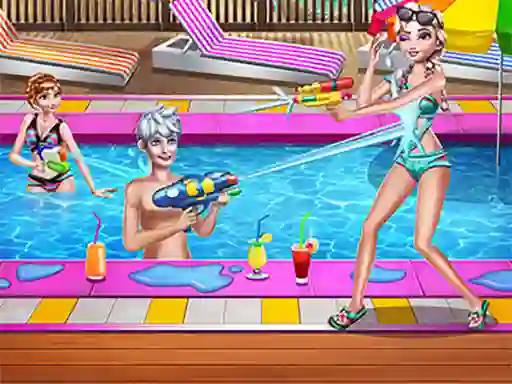 لعبة Family Pool Time على الانترنت