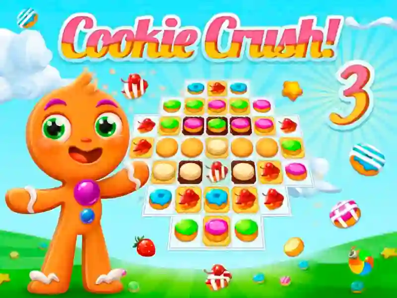 لعبة Cookie Crush 3 على الانترنت