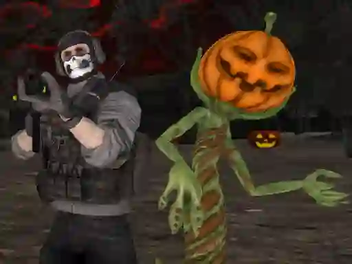 لعبة Masked Forces: Halloween Survival على الانترنت