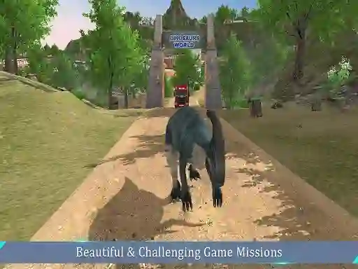 لعبة Jungle Dino Truck Transporter 2020 على الانترنت