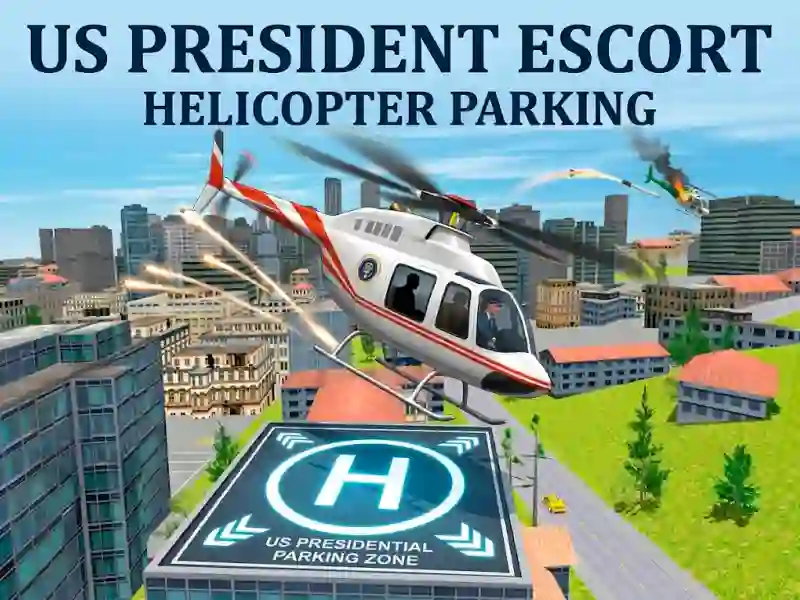 لعبة US President Escort Helicopter Parking على الانترنت