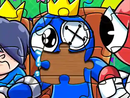 لعبة Rainbow Friends Puzzle على الانترنت