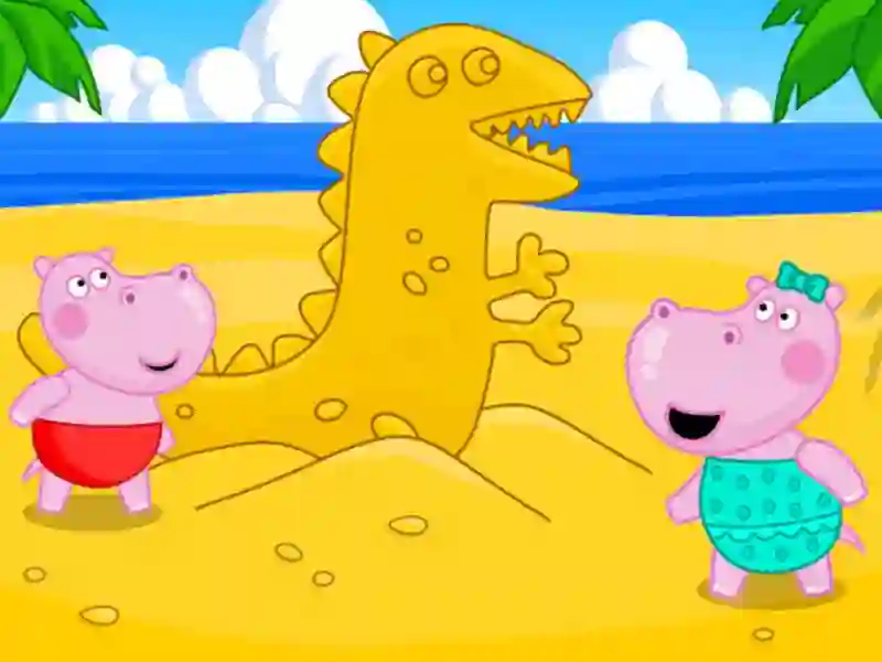 لعبة Hippo Beach Adventures على الانترنت