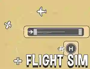 لعبة Flight Sim على الانترنت