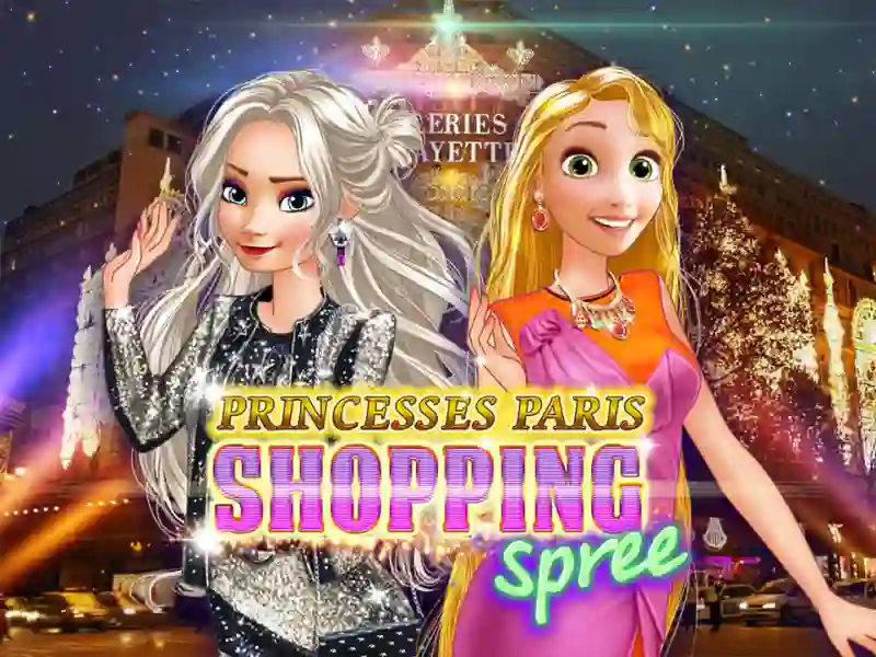 لعبة Princesses in Paris: fun shopping على الانترنت