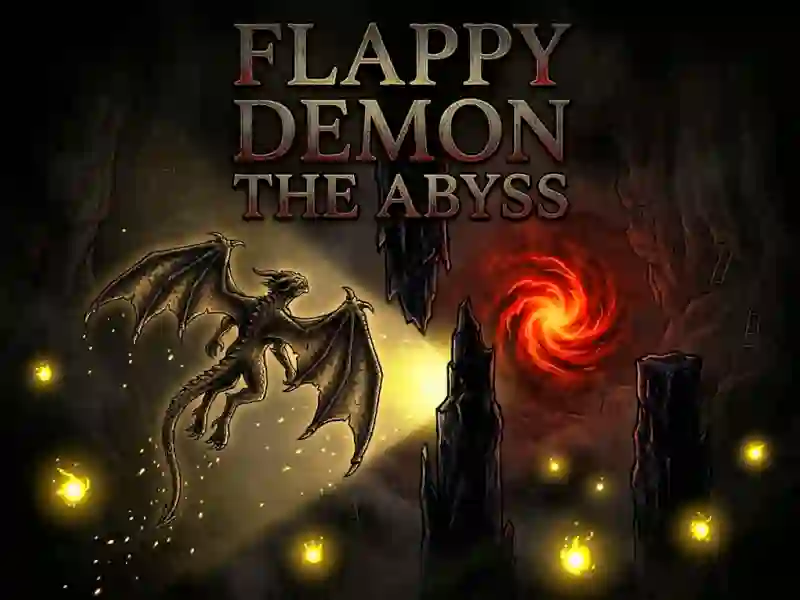 لعبة Flappy Demon The Abyss على الانترنت