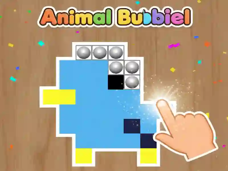 لعبة Animal Bubble Pixel على الانترنت