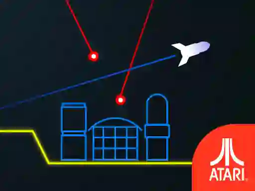لعبة Atari Missile Command على الانترنت