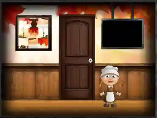 لعبة Amgel Thanksgiving Room Escape 9 على الانترنت