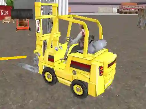لعبة Driving Forklift Simulator على الانترنت