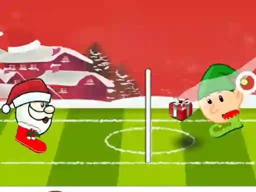 لعبة Santa winter head soccer على الانترنت