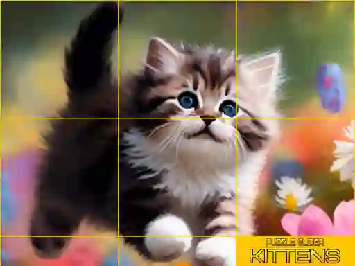 لعبة Puzzle Sliding Kittens على الانترنت