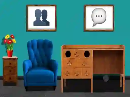 لعبة G2M Blue House Escape على الانترنت
