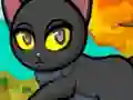 لعبة Purrfect Kitten Halloween على الانترنت