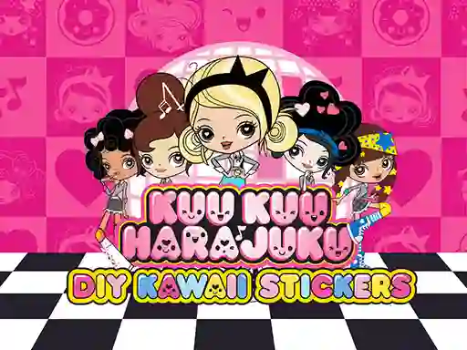 لعبة Kuu Kuu Harajuku Stickers على الانترنت