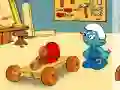لعبة The smurfs handy`s car على الانترنت