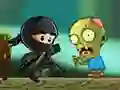 لعبة Ninja Kid Vs Zombies على الانترنت