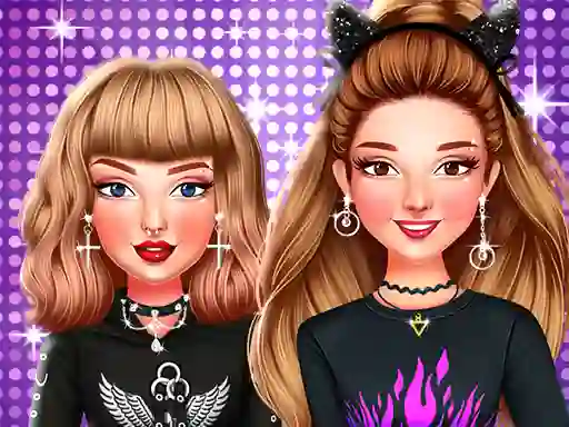 لعبة Celebrity E-Girl Fashion على الانترنت