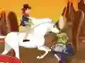 لعبة Cowboy Shoot Zombies على الانترنت