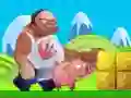 لعبة Pink Running Pig على الانترنت