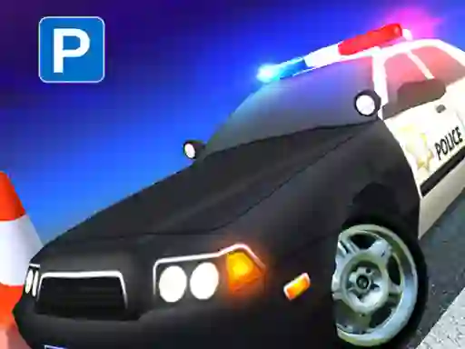 لعبة US Police Car Parking على الانترنت