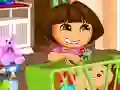 لعبة Dora Baby Caring Slacking على الانترنت