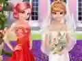 لعبة Frozen And Ariel Wedding على الانترنت