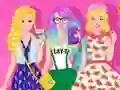 لعبة Barbie Weekend Outfit على الانترنت