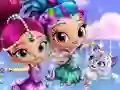لعبة Shimmer and Shine Dress up على الانترنت