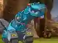 لعبة Dinotrux builder create & print على الانترنت