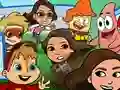 لعبة Nickelodeon Tag attack على الانترنت