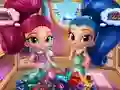 لعبة Shimmer And Shine Wardrobe Cleaning على الانترنت