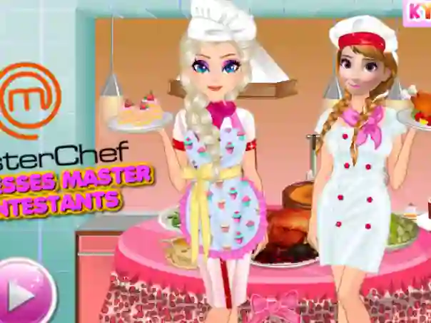 لعبة Princesses Masterchef Contestants على الانترنت
