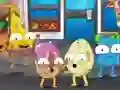 لعبة The Grossery Gang: Shelf Relay على الانترنت