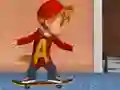 لعبة Alvinnn und Die Chipmunks: Skateboard Wahnsinn على الانترنت