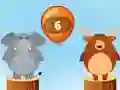 لعبة Jungle Balloons Subtraction على الانترنت
