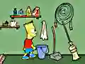 لعبة Bart Simpson Saw على الانترنت