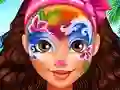 لعبة Oceania Princess Moana Face Art على الانترنت