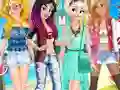 لعبة Princesses Welcome Summer Party على الانترنت