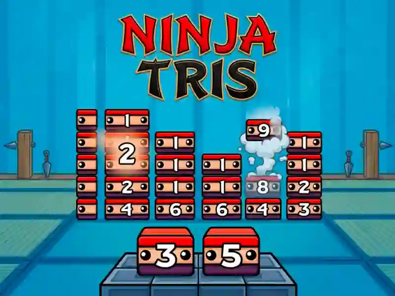 لعبة Ninjatris على الانترنت